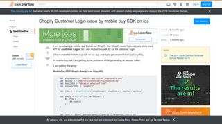 
                            12. Shopify Customer Login issue by mobile buy SDK on ios - Stack ...
