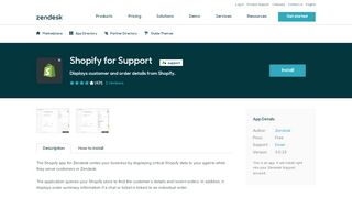 
                            5. Shopify for Support App Integration with Zendesk Support