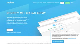 
                            7. Shopify mit SIX Saferpay | wallee.com