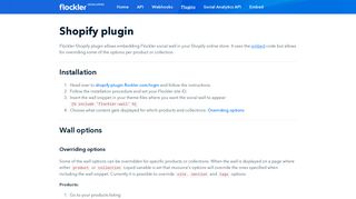 
                            11. Shopify plugin – Flockler Developers