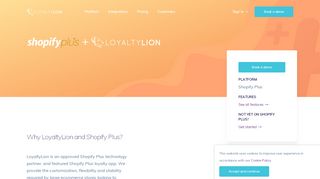 
                            7. Shopify Plus - LoyaltyLion