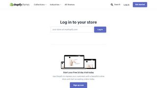 
                            9. Shopify Theme Store Login - Ecommerce Website Templates - Free ...