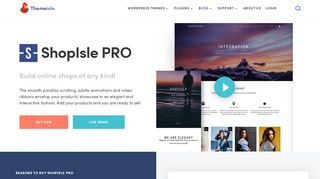 
                            10. ShopIsle: Free WordPress Ecommerce Theme - ThemeIsle