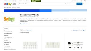 
                            12. ShopJimmy TV Parts | eBay Stores