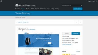 
                            11. shopline | WordPress.org