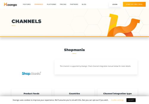 
                            7. Shopmania integration guide | Koongo