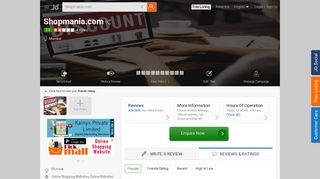 
                            8. Shopmania.com - Online Shopping Websites in Mumbai - Justdial