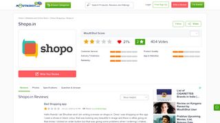 
                            6. SHOPO.IN | SHOPO.IN Reviews - MouthShut.com