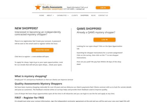 
                            13. Shoppers | Quality Assessments Mystery Shoppers