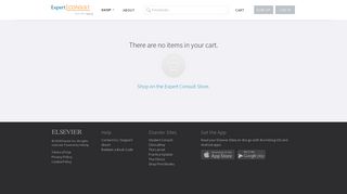 
                            6. Shopping Cart - Expert Consult - Inkling