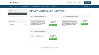 
                            3. Shopping Cart - Xtream Codes ltd
