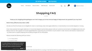 
                            9. Shopping FAQ – SkinPS Brands, Inc. - Dr. Pimple Popper