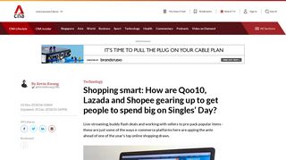 
                            9. Shopping smart: How are Qoo10, Lazada and Shopee gearing up to ...