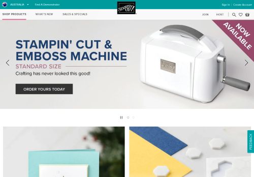 
                            7. Shopping - Stampin' Up! Online Ordering