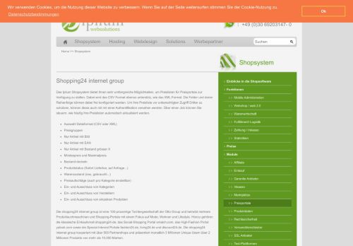 
                            8. Shopping24.de Anbindung für Ipilum Shopsystem