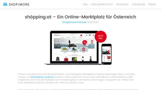 
                            12. shöpping.at – Ein Online-Marktplatz für Österreich | SHOPiMORE