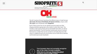 
                            8. Shoprite Holdings | OK Franchise Division