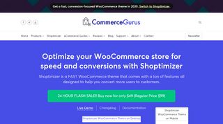
                            2. Shoptimizer - The Fastest WooCommerce Theme - CommerceGurus