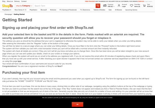 
                            6. ShopTo.Net - Gettingstarted Help