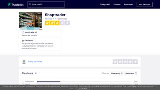 
                            12. Shoptrader reviews| Lees klantreviews over shoptrader.nl - Trustpilot