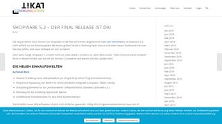 
                            7. Shopware 5.2 - der Final Release ist da! - TIKAL Communication