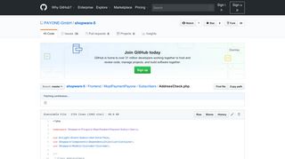 
                            4. shopware-5/AddressCheck.php at master · PAYONE-GmbH/shopware ...