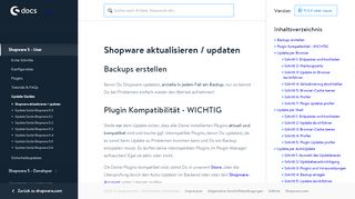 
                            1. Shopware aktualisieren / updaten