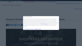 
                            2. Shopware für B2B: Funktionen im Überblick | Shopware (DE)