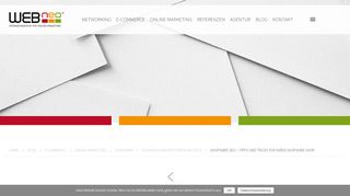 
                            10. Shopware SEO – 12 Tricks & Kniffe für Ihren Shopware Shop - WEBneo