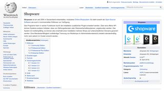 
                            5. Shopware – Wikipedia