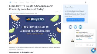 
                            10. Shopzilla.com (connexity.com.)- Learn How To Create An Account In ...