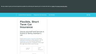 
                            8. Short Term Car Insurance | Flexible & On-Demand Cover from Veygo ...