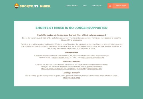 
                            4. Shortest Miner App - become bitcoin miner