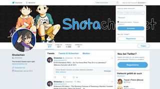 
                            3. Shotachan (@_shotachan) | Twitter