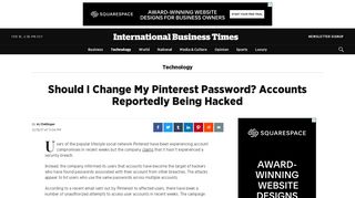 
                            13. Should I Change My Pinterest Password? Accounts Reportedly ...