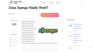 
                            12. Should I Sign up with Xpango? | Is It Legit? | A Does It Work? Review