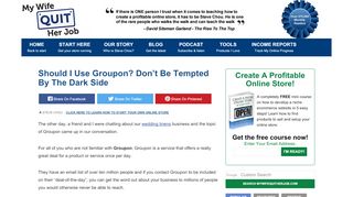 
                            11. Should I Use Groupon? Don't Be Tempted By The Dark Side ...