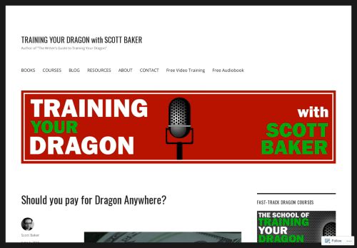 
                            7. Should you pay for Dragon Anywhere? – TRAINING YOUR DRAGON ...