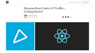 
                            9. Shoutem React Native UI Toolkit : Getting Started – Sunil Kumar ...