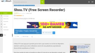 
                            2. Shou.TV (Free Screen Recorder) 0.40.9 para Android - Download em ...