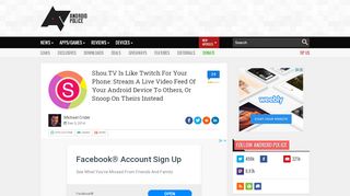 
                            11. Shou.TV Is Like Twitch For Your Phone: Stream A Live Video Feed Of ...