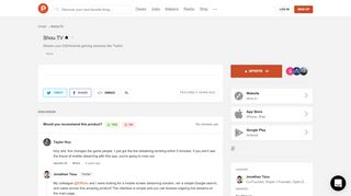 
                            9. Shou.TV - Stream your iOS/Android gaming sessions like Twitch ...
