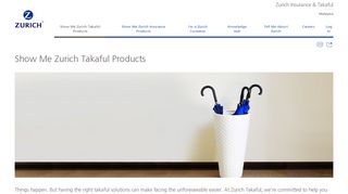 
                            11. Show Me Zurich Takaful Products | Zurich Malaysia