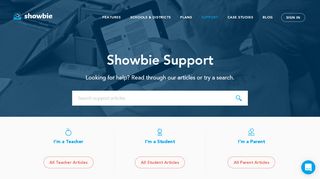 
                            9. Showbie Support – Learn more about Showbie and get help if you ...