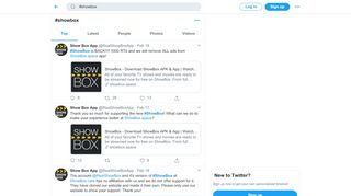 
                            11. #showbox hashtag on Twitter