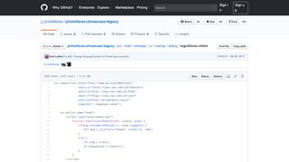 
                            5. showcase/loginDemo.xhtml at master · primefaces/showcase · GitHub