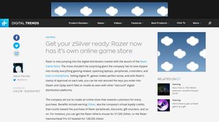 
                            5. Shower Yourself in zSilver Using Razer's New Store Selling PC ...