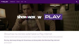 
                            6. Showmax na rok bez opłat także w Play Internet - Tako rzecze ...