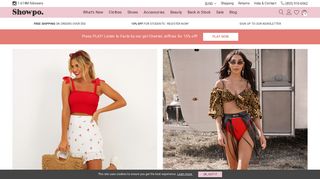
                            2. Showpo: Online Fashion, Dresses & Clothes Shopping