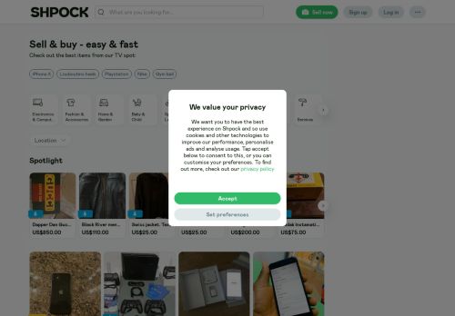 
                            5. Shpock: The local way to sell and buy